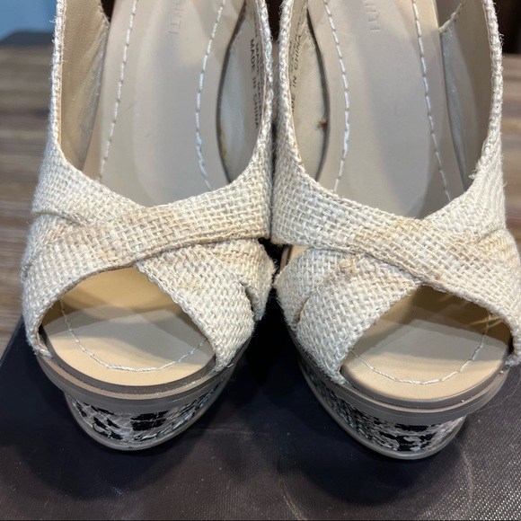 Platform wedge espadrilles, size 5 - Picture 5 of 11